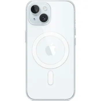 Pouzdro na mobilní telefon Apple iPhone 15 + Clear Case with MagSafe MXRL3ZM/A