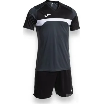 Sada dresů JOMA DANUBIO III, barva antracitová - černá, velikost XL