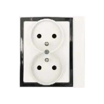 Elektrická zásuvka Elektrická Zásuvka nástěnná Timex-Elektro bílá