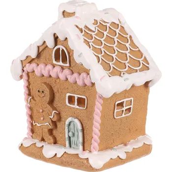 Perníková chatka zdobená, LED