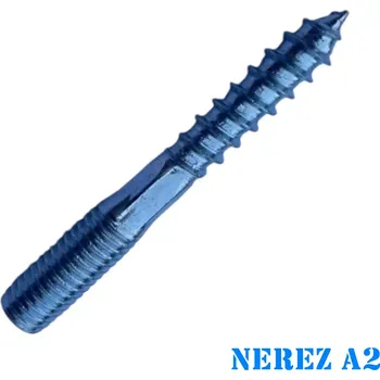 Vrut Vrutošroub kombinovaný M6x140 mm, nerez A2