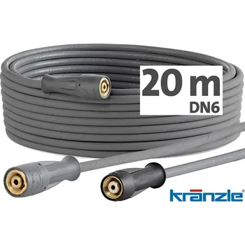 Příslušenství pro vysokotlaký čistič Kranzle Kränzle vysokotlaká hadice pro potravinářství, šedomodrá, 20m, DN6, 210 bar, 100°C, M22x1,5:M22x1,5