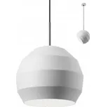 REDO GROUP Stylové kovové LED svítídlo Anaru s možností naklápění Varianta: Ø 250 x 220 mm, 42 W, E27, matná bílá