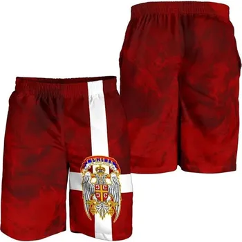 Pánské kraťasy Pánské šortky s erbem Velikost: 4XL, Barva (Varianta): ZXA33146