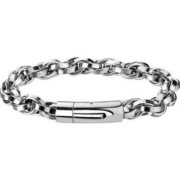 Náramek Náramek z chirurgické oceli Catch Lock Clasp