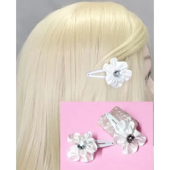 Dětské prolamovací sponky Kvítek (sada 2ks) PR17i