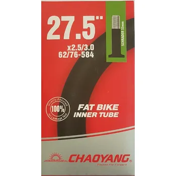 Duše na kolo duše CHAOYANG 27,5x2,5/3,0 AV33 (62/76-584)