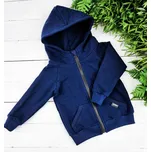Kulišárny Mikina zipper NAVY VELIKOST: 98