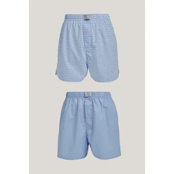 Boxerky SPODNÍ PRÁDLO GANT BOXER SHORTS 2-PACK LIGHT BLUE