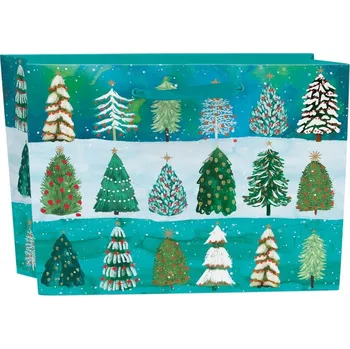 Dárková taška Dárková taška s vánočním motivem 35x14,5 cm Wild Winter Forest – Roger la Borde ID_1672614