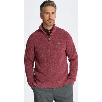 Pánský svetr SVETR GANT TWISTED YARN HZ RED SHADOW