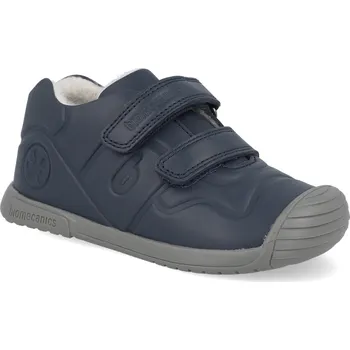 Dívčí zimní obuv Barefoot dětské zimní boty Biomecanics - Sauvage Ocean modré Velikost: 21