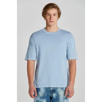 Pánské tričko TRIČKO GANT SUNFADED SS T-SHIRT DOVE BLUE