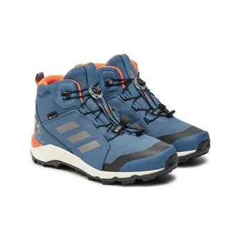 Pánská treková obuv Trekingová obuv adidas Terrex Disney Mid Gore-Tex IH5089 Modrá 38