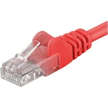 Počítač Premiumcord Patch kabel UTP RJ45-RJ45 level 5e 5m červená SPUTP050R