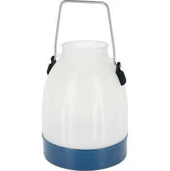 Konev dojící, poloprůhledná, 30 l, modrá