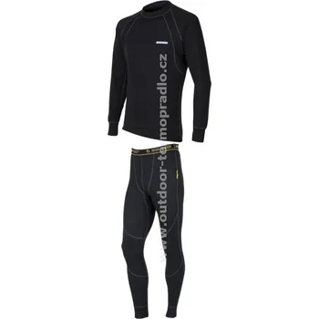 Set pánského termoprádla SENSOR DB set dlouhý rukáv + nohavice černá Velikost: 3XL