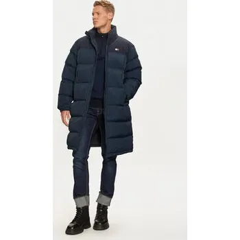 Pánská bunda Tommy Jeans Vatovaná bunda Alaska DM0DM20605 Tmavomodrá Regular Fit XXL