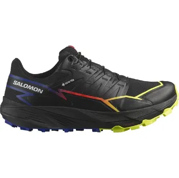 Pánská obuv boty Salomon Thundercross GTX blue/black/sun U Velikost: UK 10,5