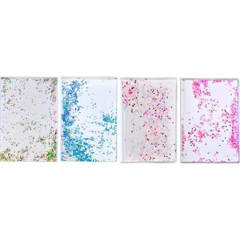 Obal na sešit Wiky Obal na sešit A4 Glitter 1 ks mix barev