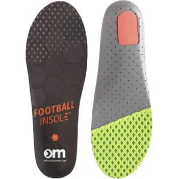 Vložka do bot OM Vložky do bot Football Insole Upgrade 40 ZELENÁ|ČERNÁ|ŠEDÁ|ŽLUTÁ