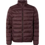 LIVERGY® Pánská prošívaná bunda (vínově červená, XL(56/58))