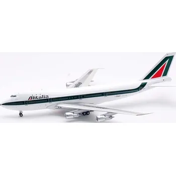 Plastikový model Inflight200 - Boeing B747-243B, Alitalia "1980s, Geo Chavez", Itálie, 1/200