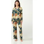 Vamp Květinové pyžamo s knoflíky 21074