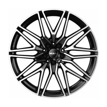 Alu kolo Alu disk MAK STURM 9.5x21, 5x112, 66.6, ET36 BLACK MIRROR