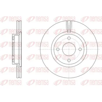 Brzdový kotouč Brzdový kotouč REMSA 62555.10