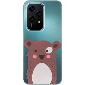 Pouzdro na mobilní telefon Odolné silikonové pouzdro iSaprio - Brown Bear - Honor 200 Lite