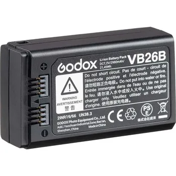Náhradní baterie Godox VB26B 7.2V 2980mAh pro Godox V1, V860III, MF-R76