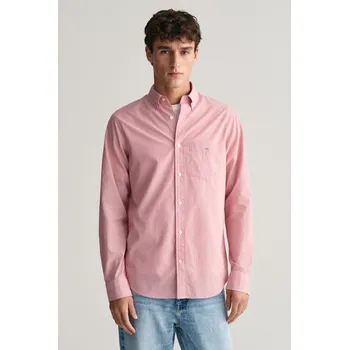 Pánská košile KOŠILE GANT REG POPLIN BANKER SHIRT RUBY RED