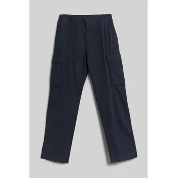 Pánské kalhoty KALHOTY WOOLRICH GABARDINE CARGO PANT MELTON BLUE