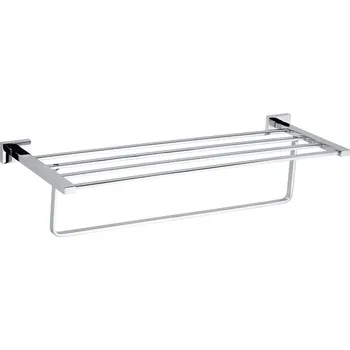 Držák ručníků čtveratý Bemeta Plaza s hrazdou535 mm chrom