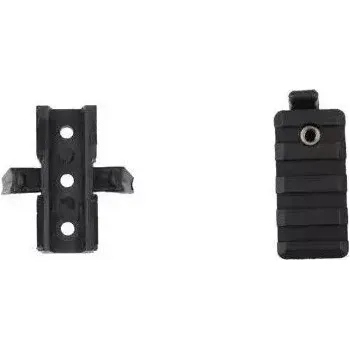 Sada montážních lišt pro přilbu FAST - černé, GFC