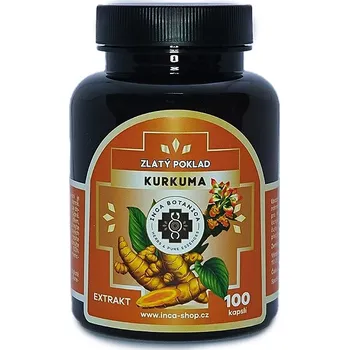 Přírodní produkt Kurkuma 100 kapsle
