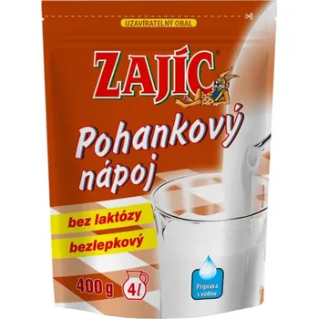 Rostlinné mléko Pohankový nápoj Zajíc sáček 400g DOYPACK