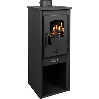 Krbová kamna BLIST Krbová kamna Berna Ekonomik Lux LM-N, 6,1 kW, 120 mm, ocelové