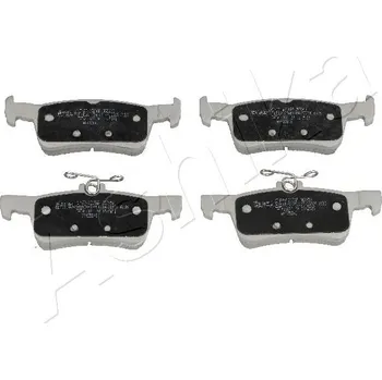 Brzdová destička Sada brzdových destiček, kotoučová brzda ASHIKA GROUP 51-00-0618