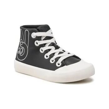 Dětská móda Plátěnky Reima Peace High-Top 5400092A Černá 28