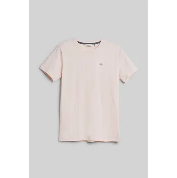 Dívčí tričko TRIČKO GANT SHIELD SS T-SHIRT CRYSTAL PINK