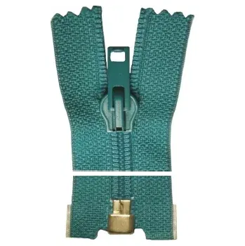 Zip Plastový zip, dělitelný - 75cm - tyrkysový - Koh-i-noor - BALENÍ 10 ks