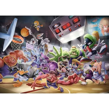 Puzzle RAVENSBURGER Puzzle Space Jam: Závěrečná smeč 1000 dílků