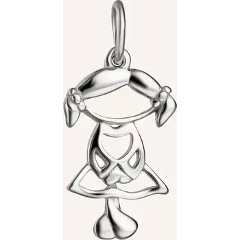 Přívěsek Stříbrný přívěsek Dívka