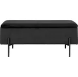Černá lavice Watford - House Nordic ID_1466836