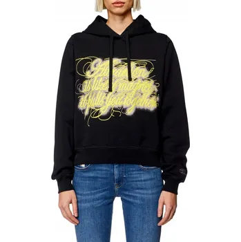 Dámská mikina MIKINA DIESEL F-REGGY-HOOD-N3 SWEAT-SHIRT BLACK4