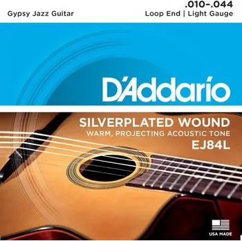 Struna pro hudební nástroj D'Addario EJ84L + prodloužená záruka 3 roky