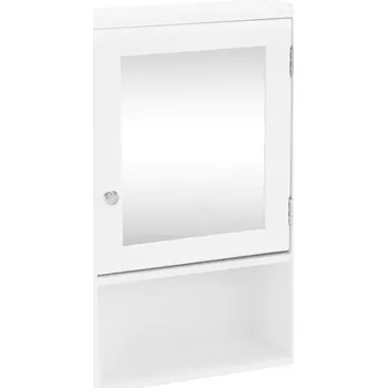 Koupelnový nábytek Závěsná skříňka se zrcadlem ATENE TYP 2 - bílá - SLEVA 3% s kodem radost25