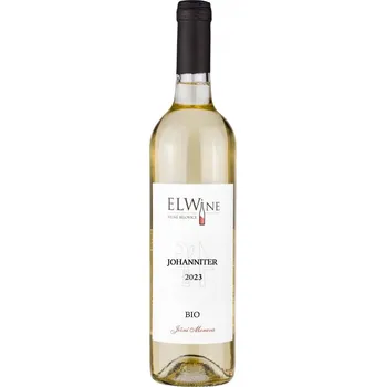 Víno Johanniter BIO 2023, kabinetní víno, ELWINE Velké Bílovice, suché